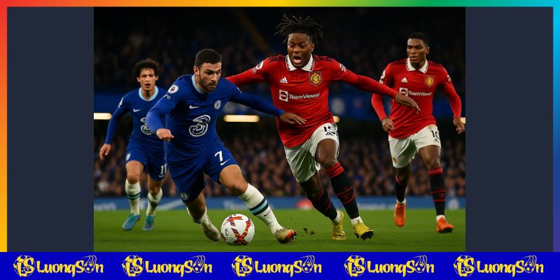 Bối cảng trận Chelsea vs Manchester Utd trên luongsontv