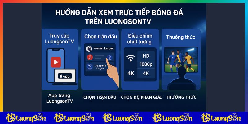 Cách xem trực tiếp bóng đá nhanh nhất là luong son tv Cách xem trực tiếp bóng đá nhanh nhất là luong son tv